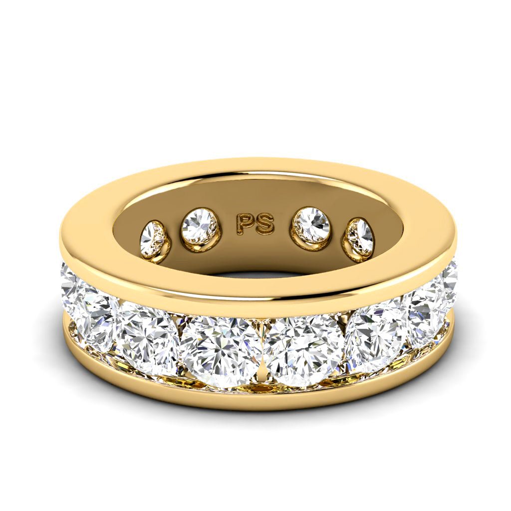 2.00-6.00 CT Round Cut Diamonds - Eternity Rings