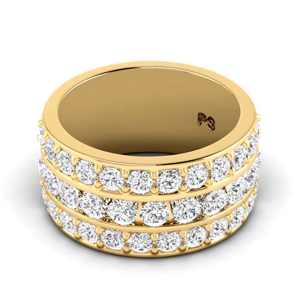 2.00 CT Round Cut Diamonds - Wedding Band