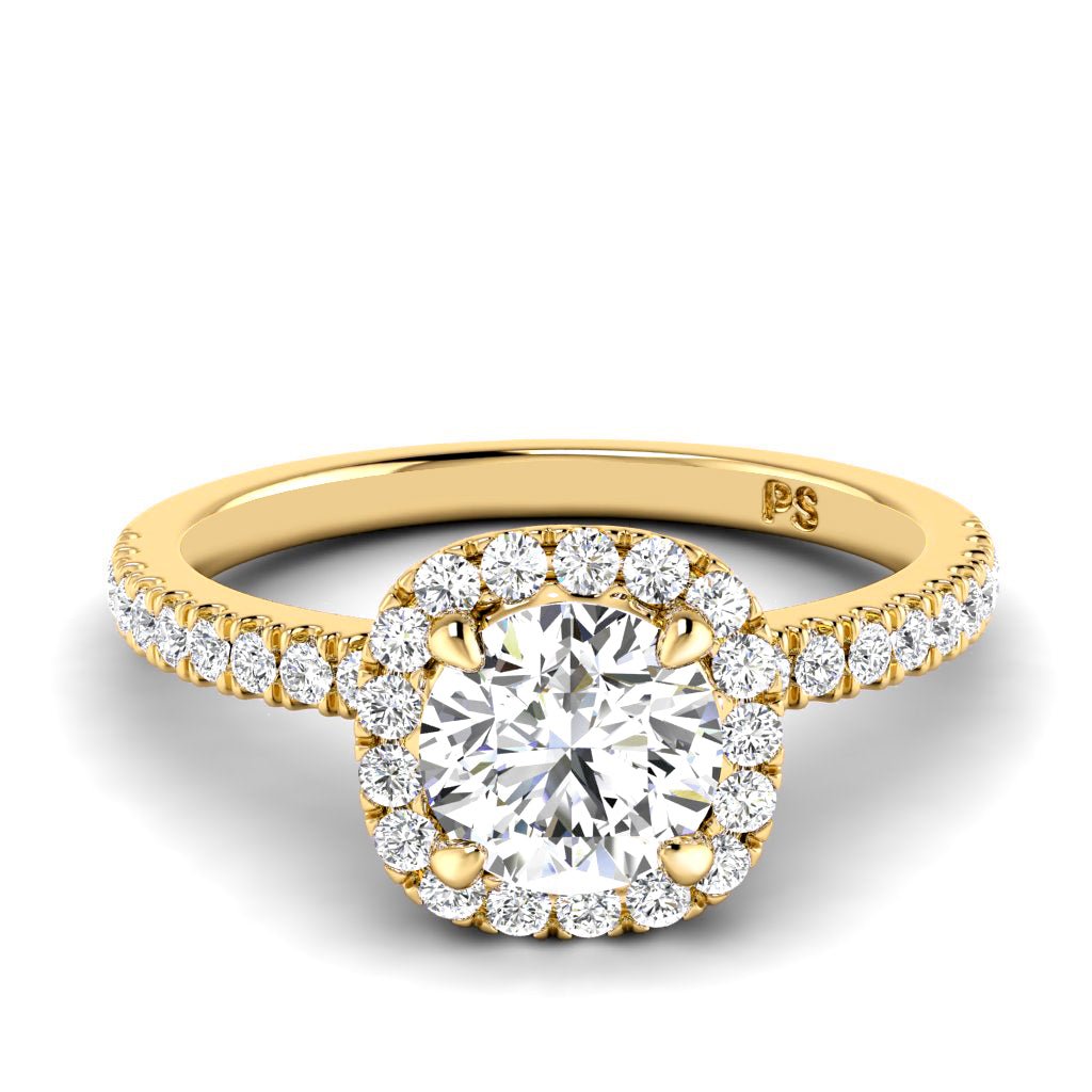 0.90 - 6.40 CT Round Cut Diamonds - Engagement Ring - Primestyle.com