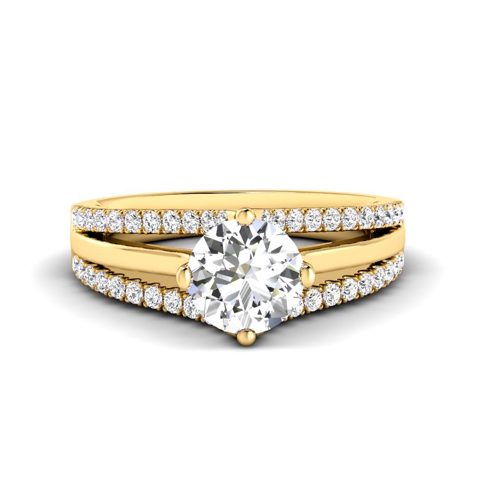0.80 - 1.95 CT Round Cut Natural Diamonds - Engagement Ring - Primestyle.com