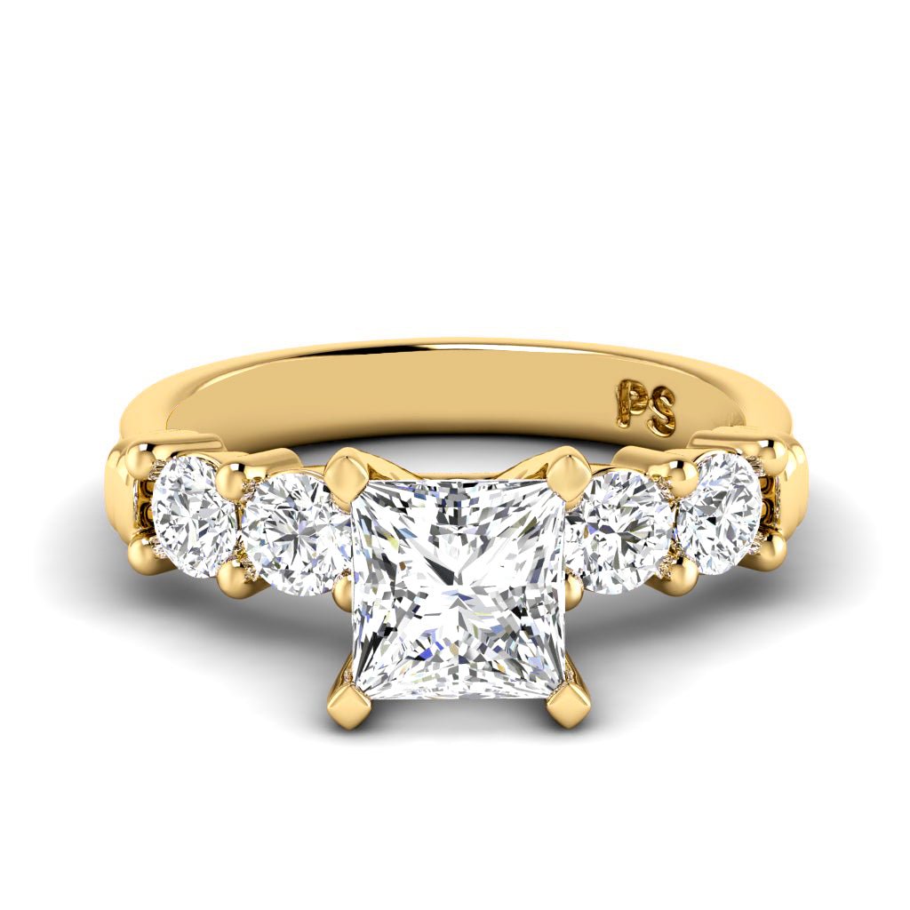 1.10 - 6.60 CT Round Cut Diamonds - Engagement Ring - Primestyle.com