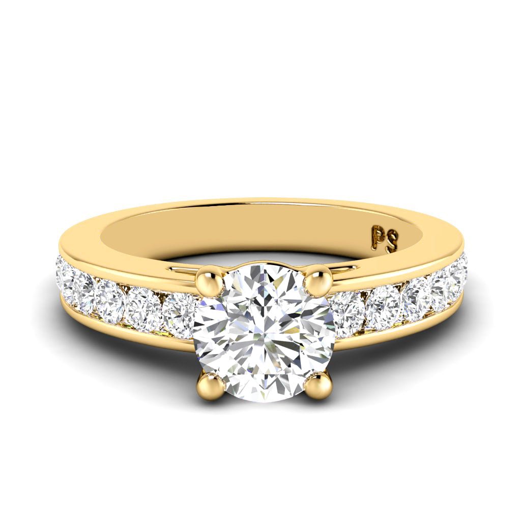 1.15 - 6.65 CT Round Cut Diamonds - Engagement Ring - Primestyle.com
