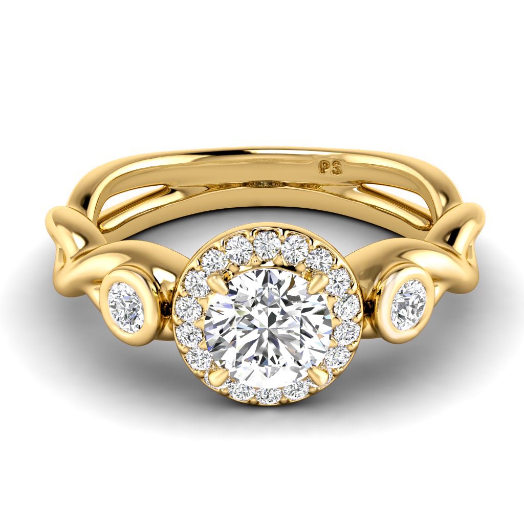 0.77-6.27 CT Round Cut Lab Grown Diamonds - Engagement Ring