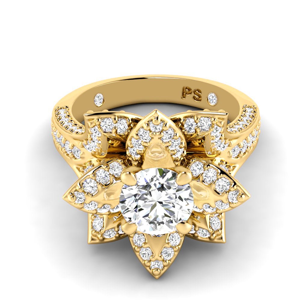 1.72 - 7.22 CT Round Cut Diamonds - Engagement Ring - Primestyle.com
