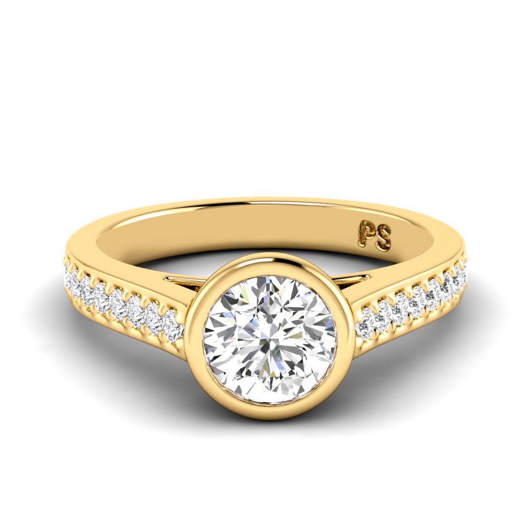 0.70 - 6.20 CT Round Cut Diamonds - Engagement Ring - Primestyle.com