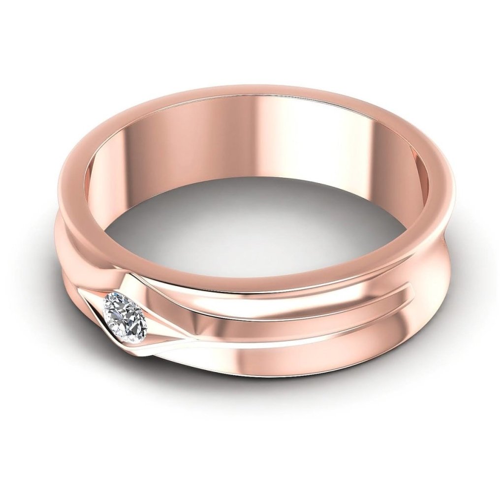 0.10 CT Round Cut Natural Diamonds - Mens Rings - Primestyle.com