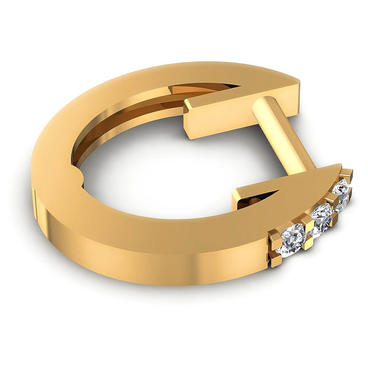 0.15 CT Round Cut Diamonds - Diamond Earrings - Primestyle.com