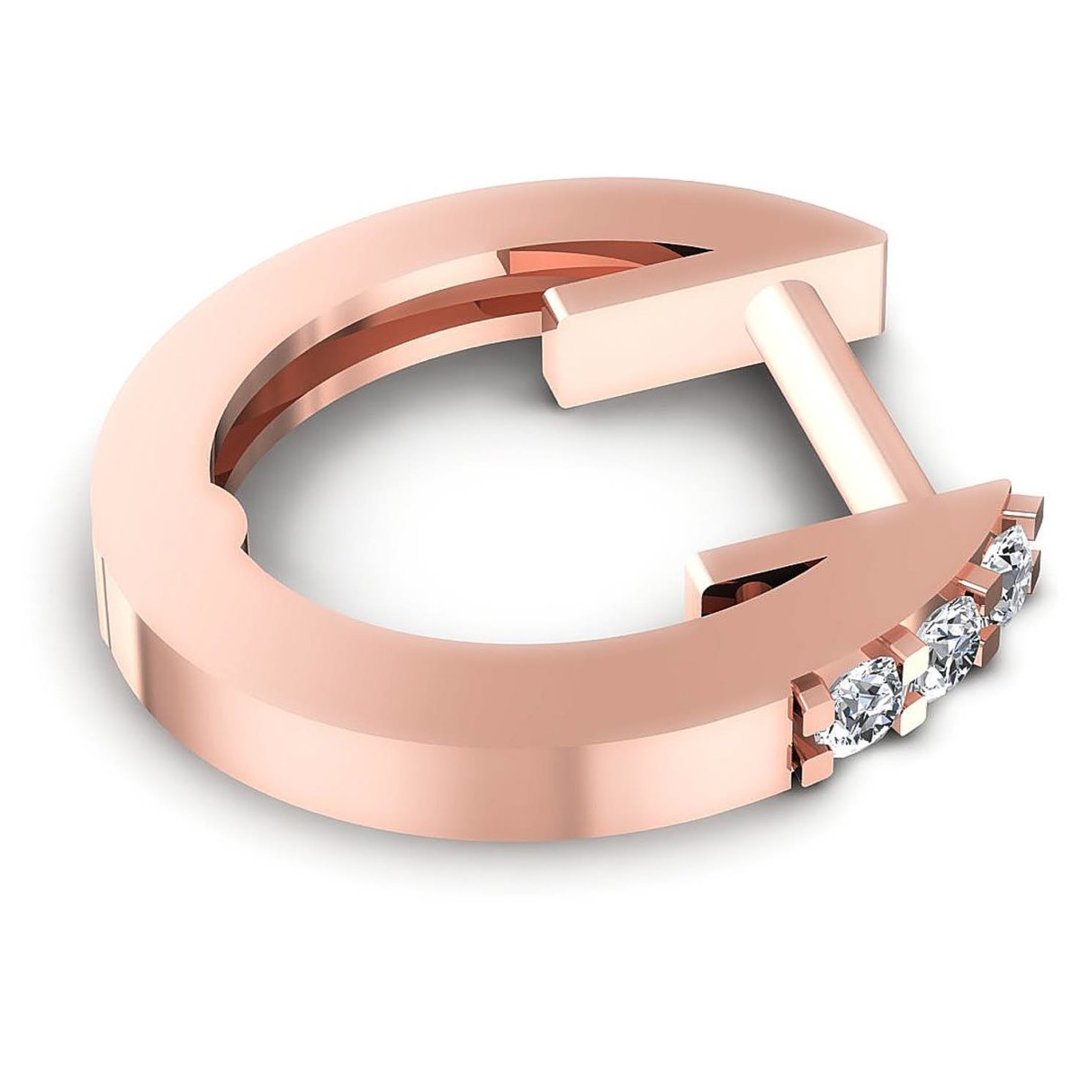 0.15 CT Round Cut Diamonds - Diamond Earrings - Primestyle.com