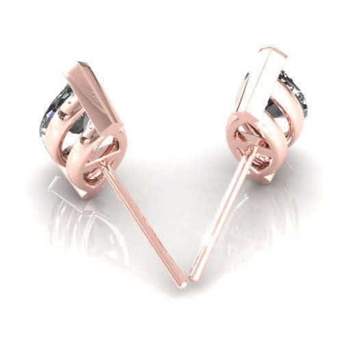 0.25-2.00 CT Marquise Cut Diamonds - Stud Earrings - Primestyle.com