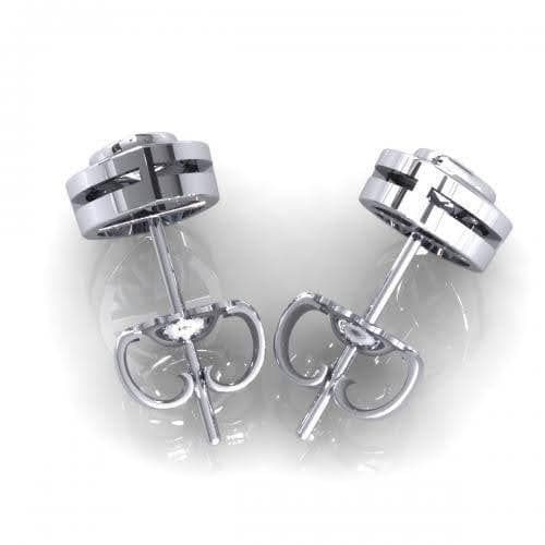 0.25-2.00 CT Marquise Cut Natural Diamonds - Stud Earrings