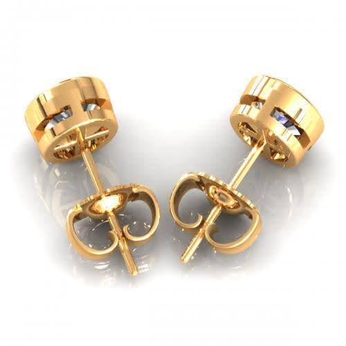 0.25-2.00 CT Oval Cut Diamonds - Stud Earrings - Primestyle.com