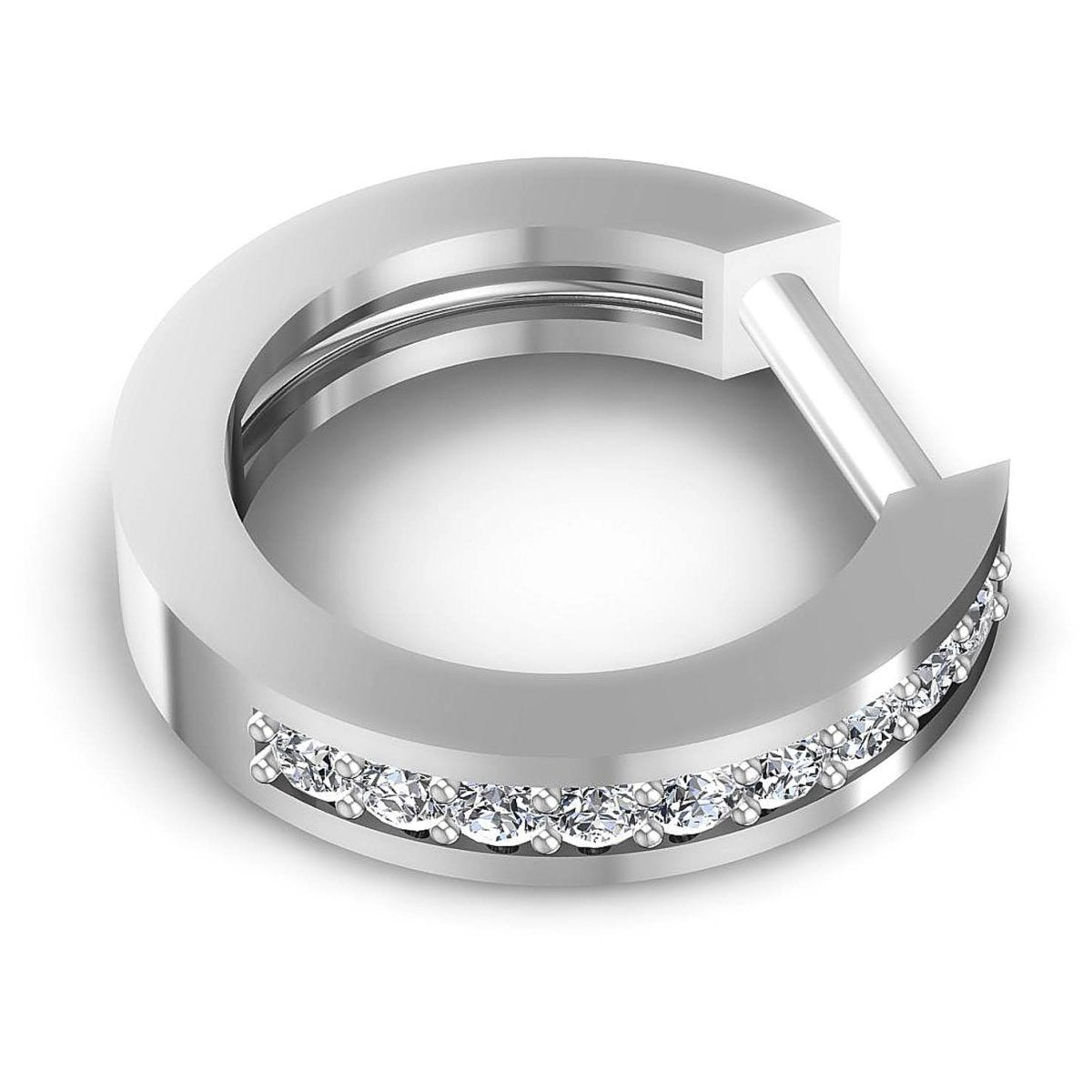 0.25 CT Round Cut Natural Diamonds - Diamond Earrings