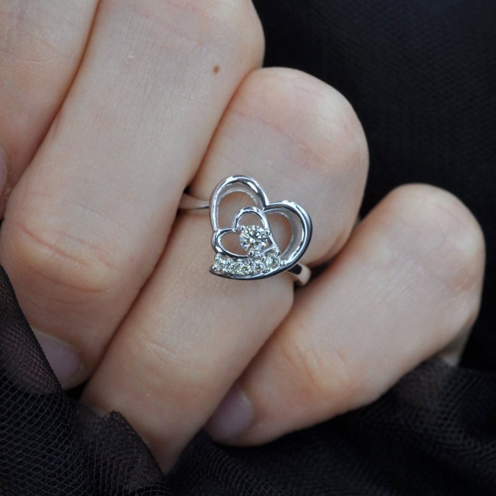 0.25 CT Round Cut Natural Diamonds - Fashion Rings - Primestyle.com