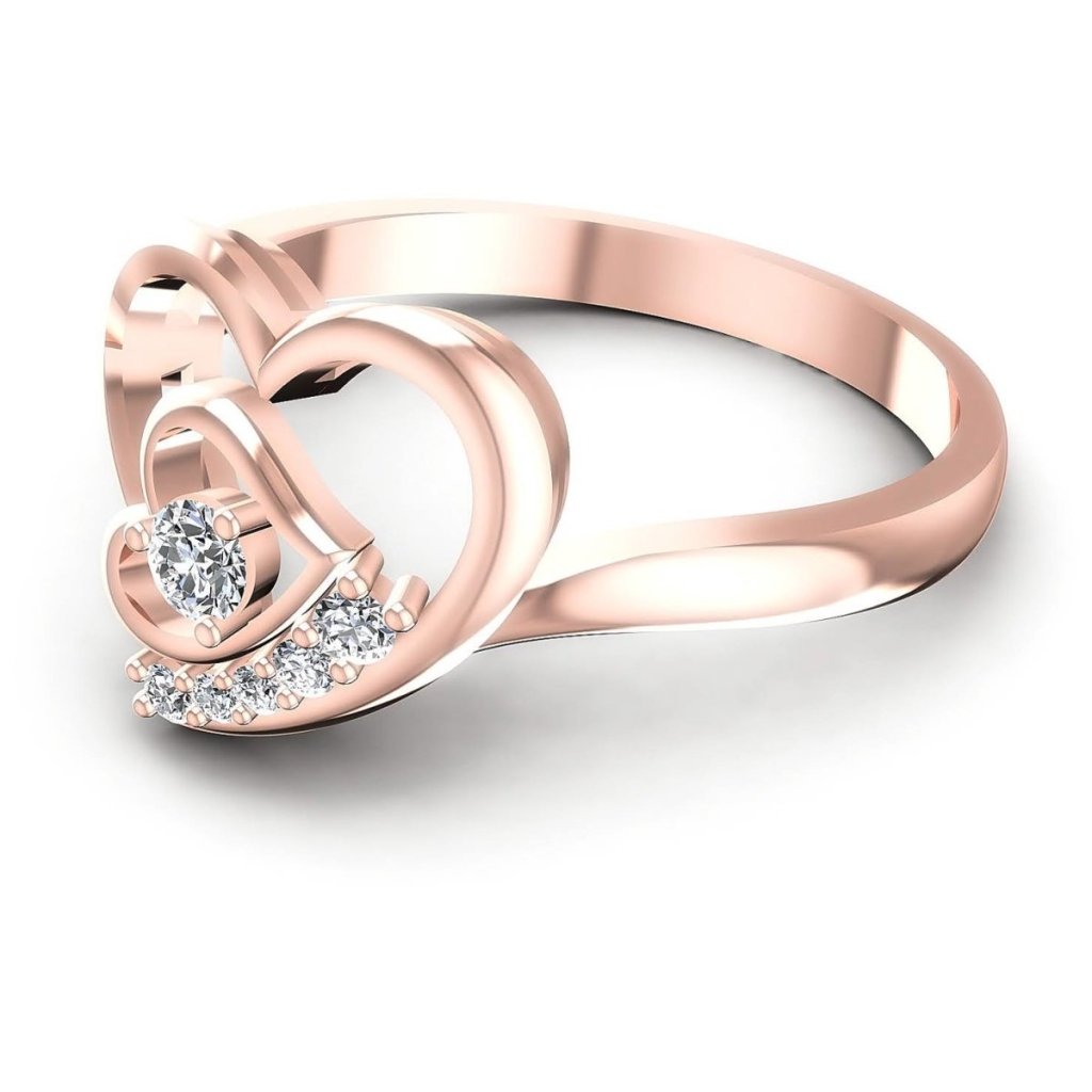 0.25 CT Round Cut Natural Diamonds - Fashion Rings - Primestyle.com