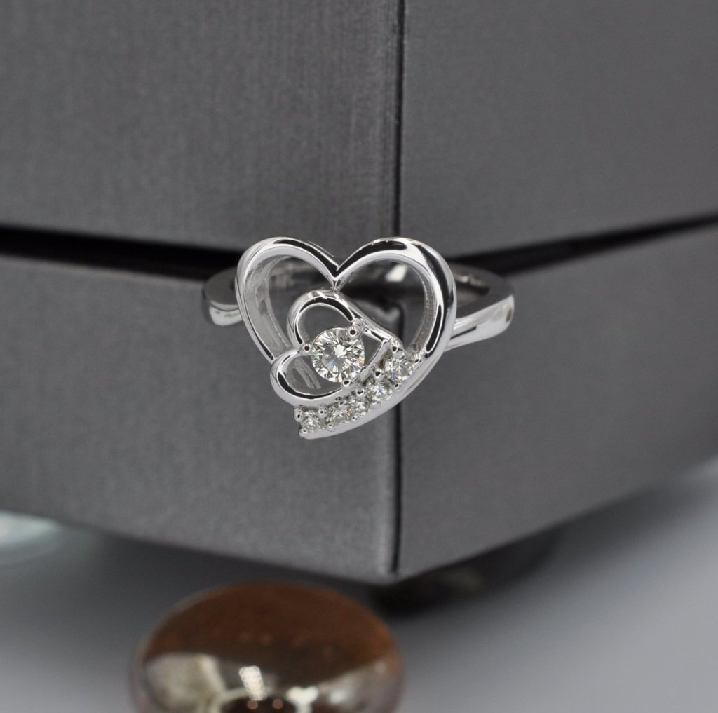 0.25 CT Round Cut Natural Diamonds - Fashion Rings - Primestyle.com