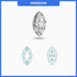 0.25CT K-L/SI3-I1 Marquise Cut Diamond MDL