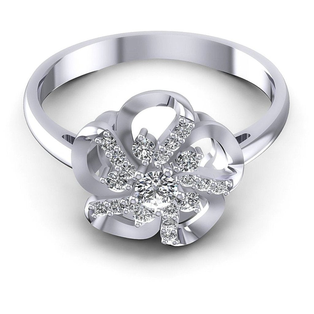 0.30 CT Round Cut Natural Diamonds - Fashion Rings - Primestyle.com