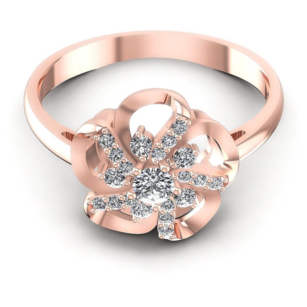 0.30 CT Round Cut Natural Diamonds - Fashion Rings - Primestyle.com