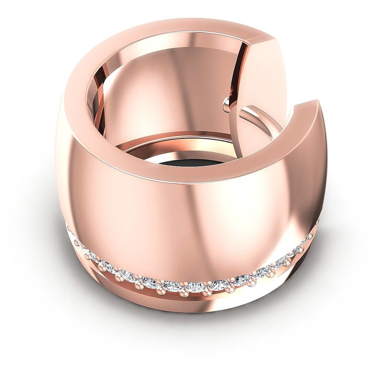0.30 CT Round Cut Diamonds - Hoop & Drop Earrings - Primestyle.com