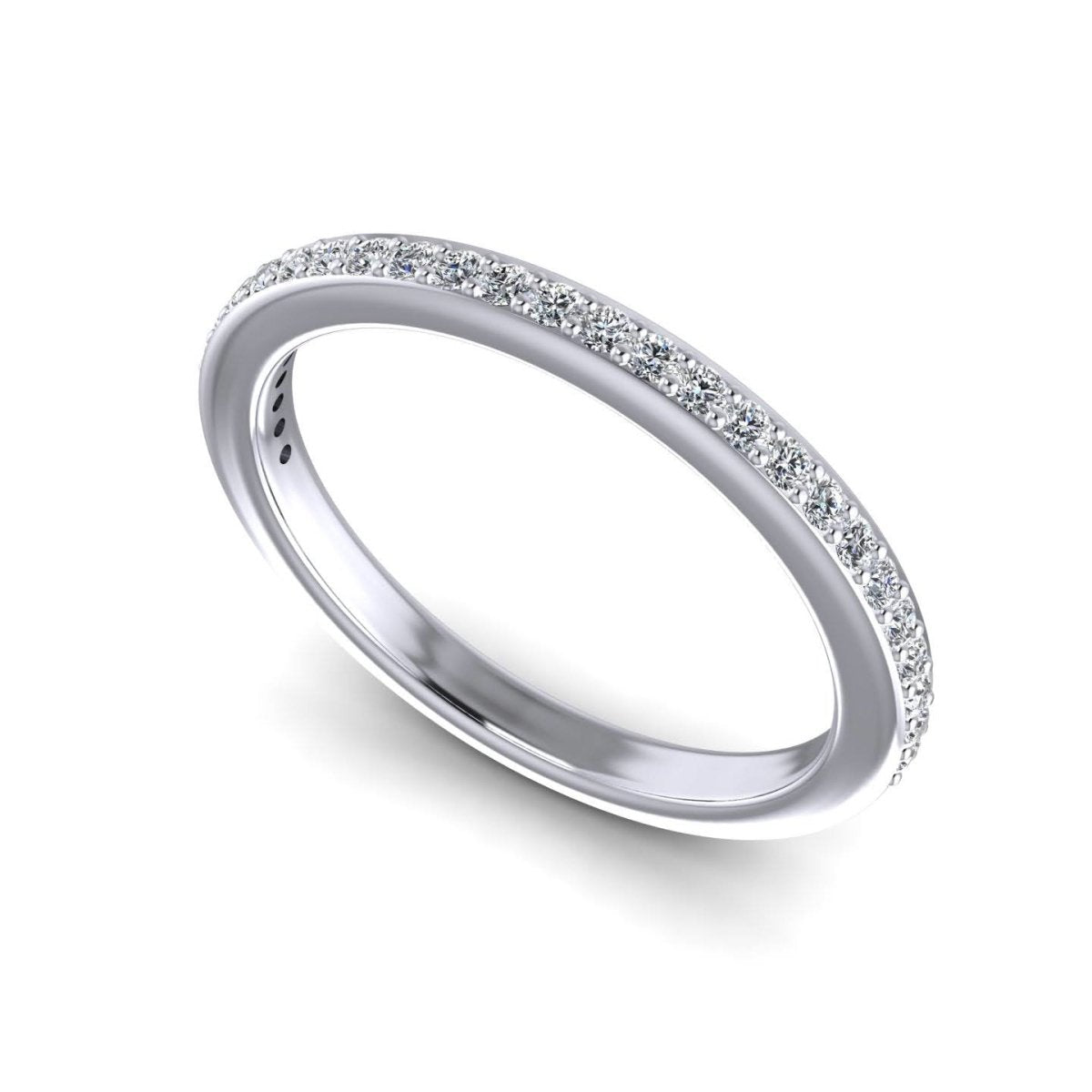 0.30 CT Round Cut Diamonds - Wedding Band - Primestyle.com