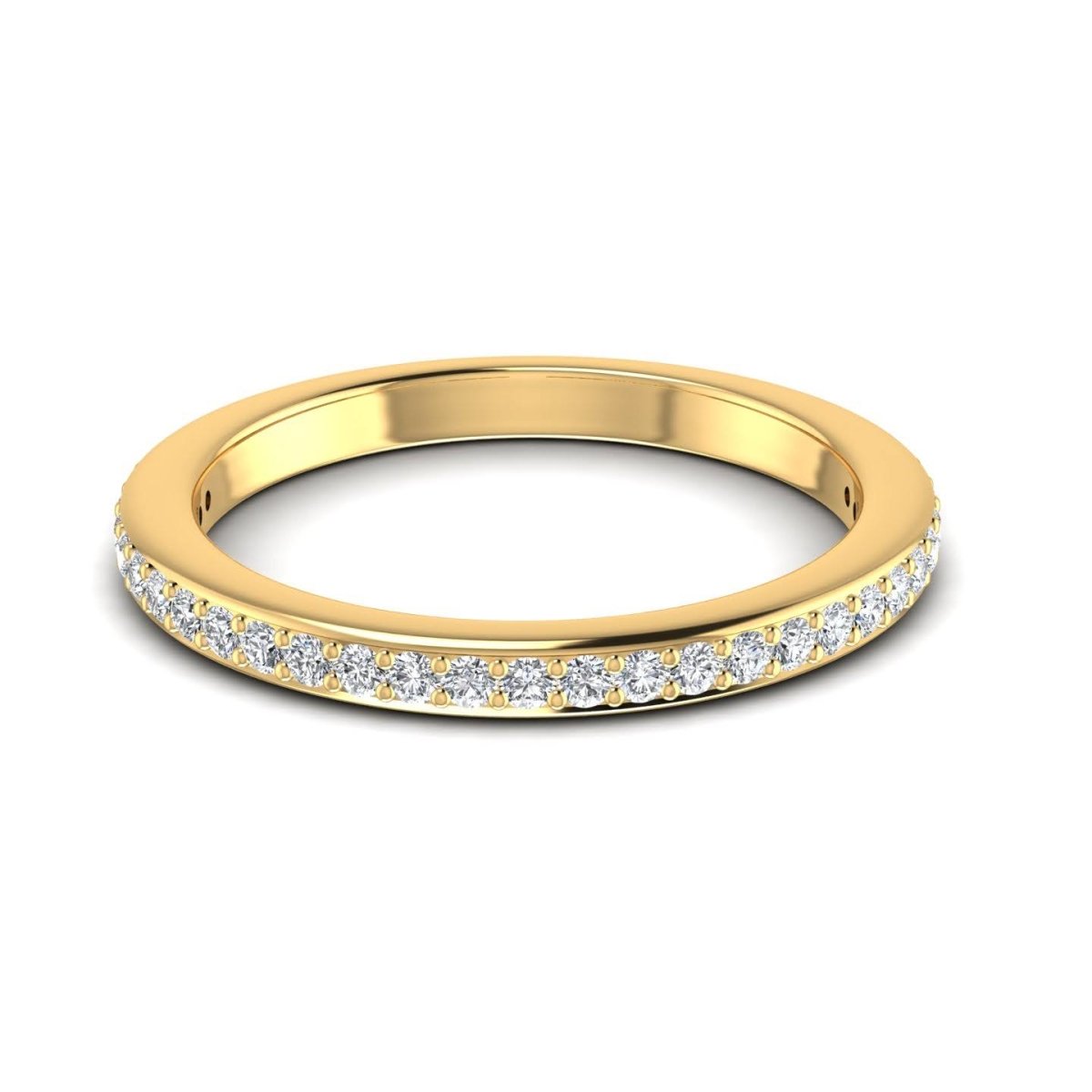 0.30 CT Round Cut Diamonds - Wedding Band - Primestyle.com