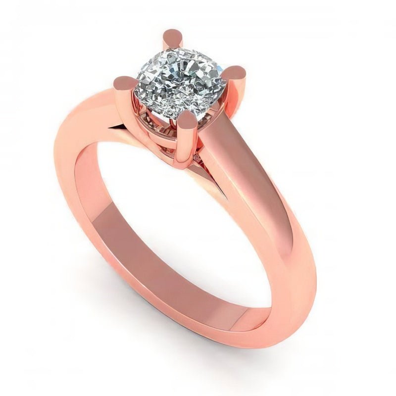 0.35 - 1.50 CT Cushion Cut Natural Diamonds - Solitaire Rings - Primestyle.com