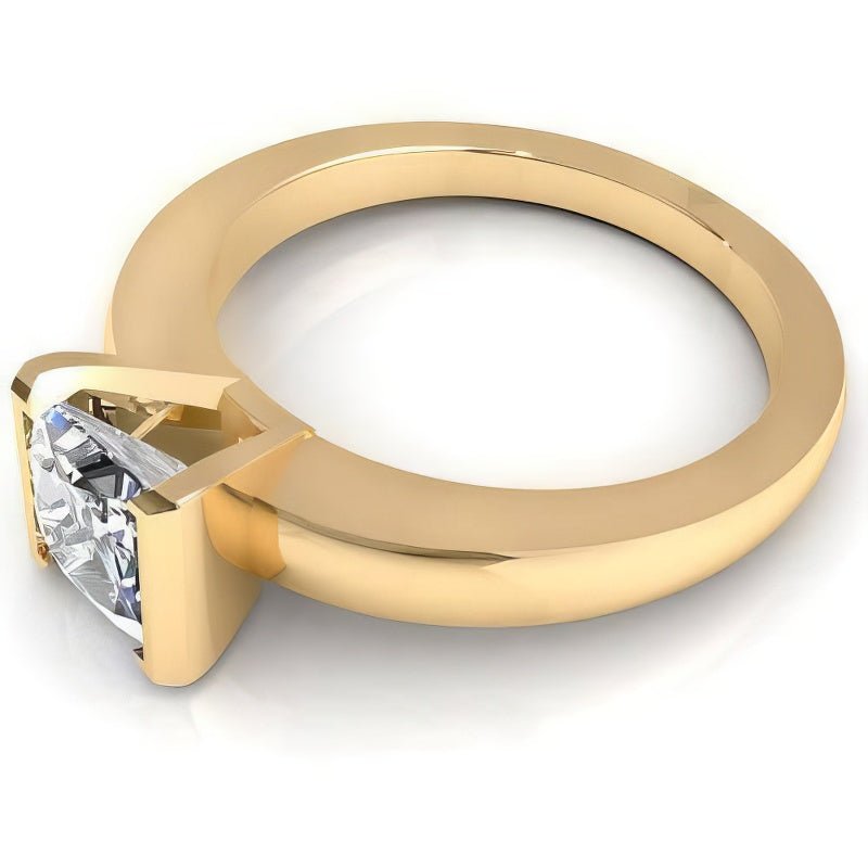 0.35-1.50 CT Princess Cut Diamonds - Solitaire Ring - Primestyle.com