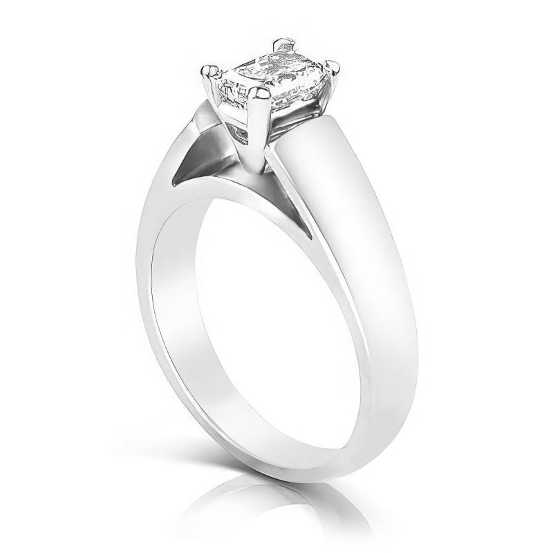 0.35-1.50 CT Radiant Cut Diamonds - Solitaire Ring - Primestyle.com