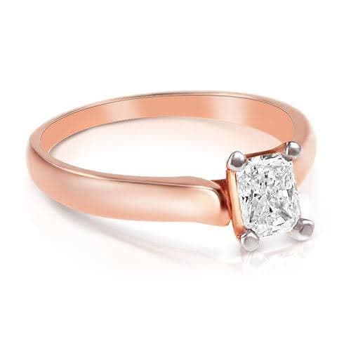 0.35-1.50 CT Radiant Cut Diamonds - Solitaire Ring - Primestyle.com