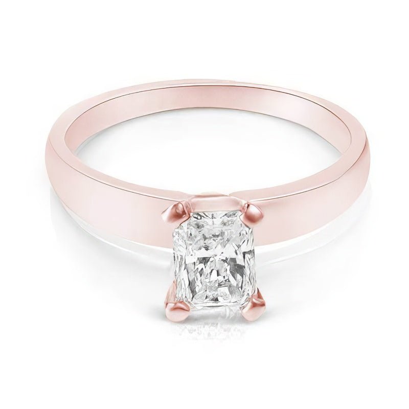 0.35-1.50 CT Radiant Cut Diamonds - Solitaire Ring - Primestyle.com