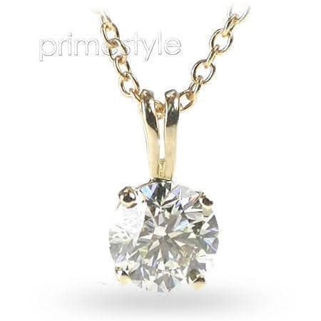 0.35-1.50 CT Round Cut Diamonds - Solitaire Pendant - Primestyle.com