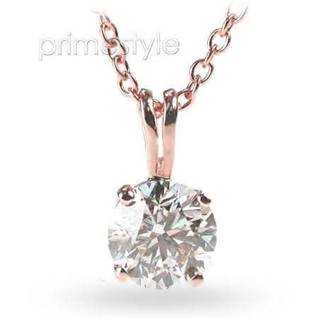 0.35-1.50 CT Round Cut Diamonds - Solitaire Pendant - Primestyle.com