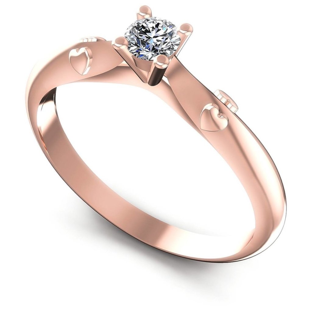 0.35 - 1.50 CT Round Cut Natural Diamonds - Solitaire Rings - Primestyle.com