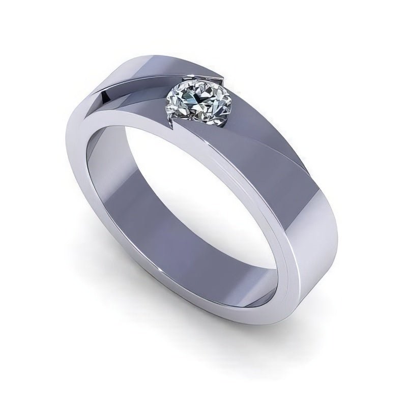 0.35 - 1.50 CT Round Cut Natural Diamonds - Solitaire Rings - Primestyle.com