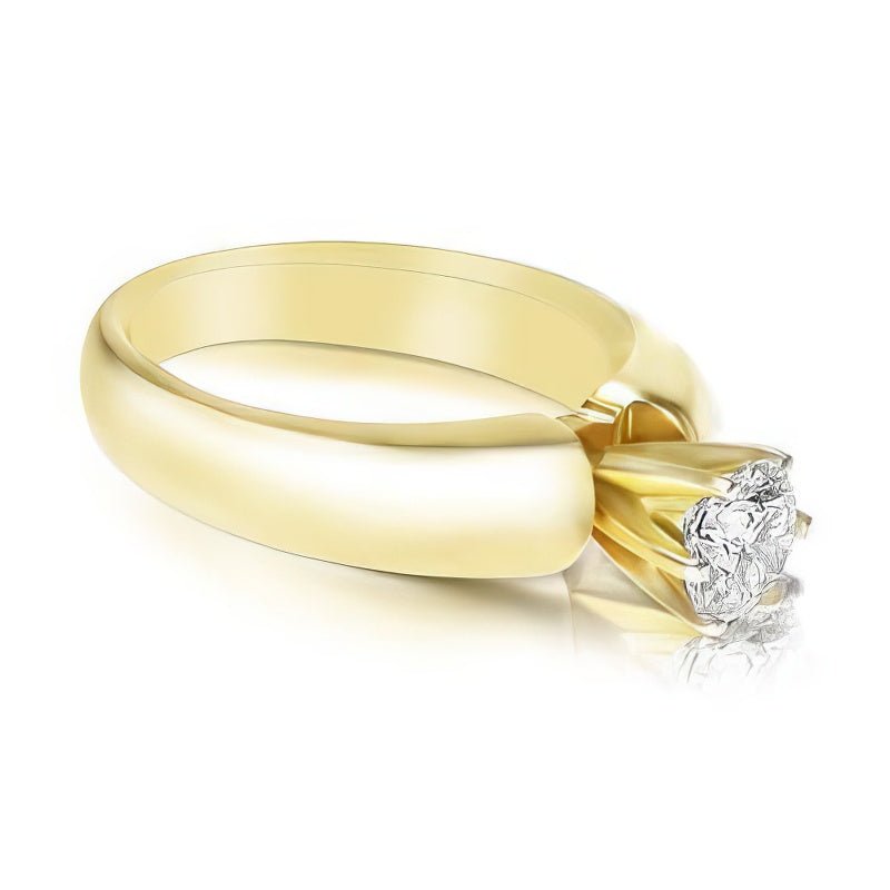 0.35-1.50 CT Round Cut Diamonds - Solitaire Ring - Primestyle.com