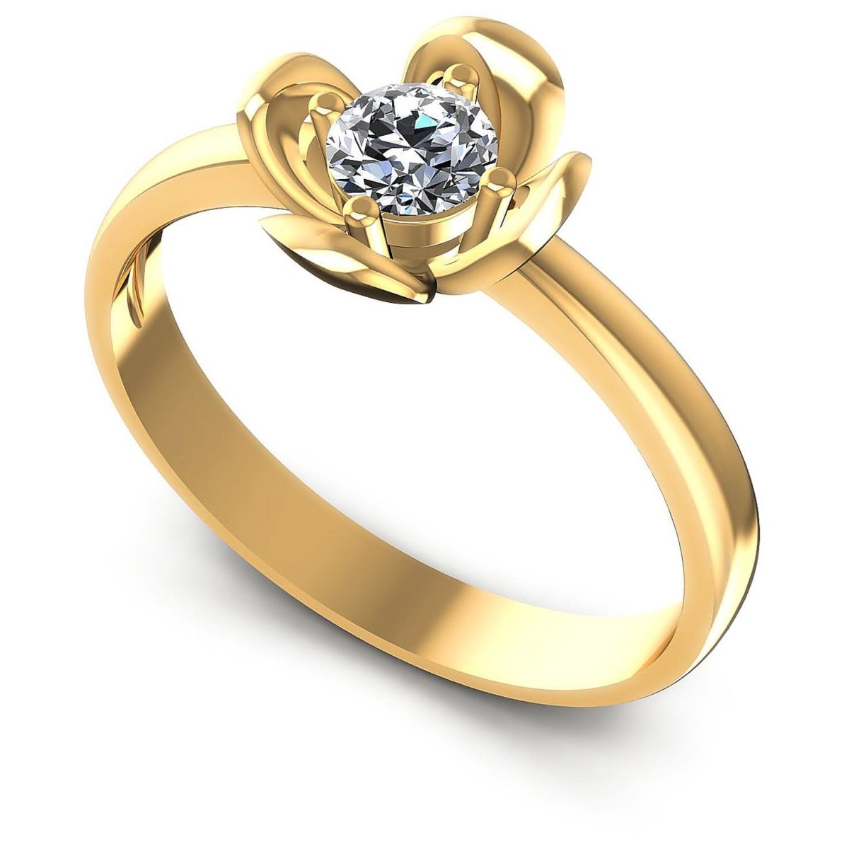 0.35-1.50 CT Round Cut Diamonds - Solitaire Ring - Primestyle.com