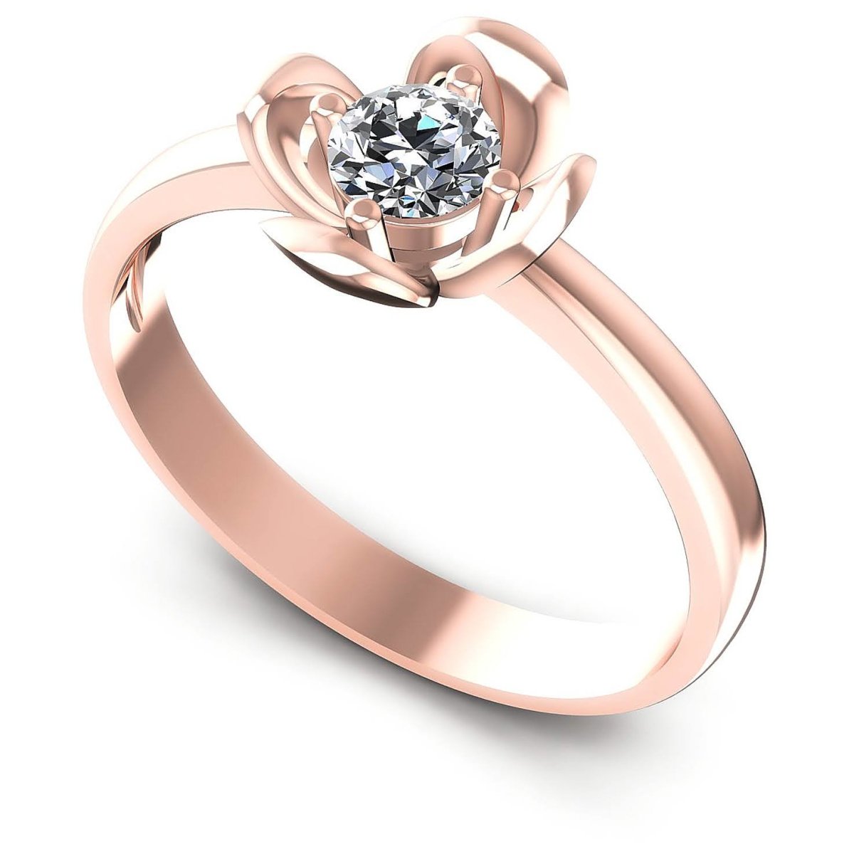 0.35-1.50 CT Round Cut Diamonds - Solitaire Ring - Primestyle.com