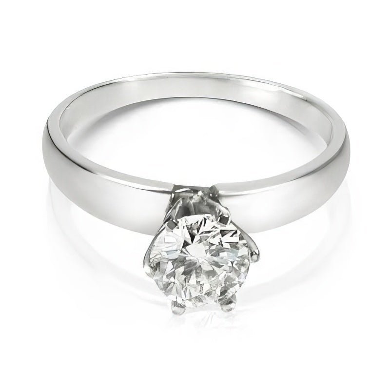 0.35 - 1.50 CT Round Cut Natural Diamonds - Solitaire Rings - Primestyle.com