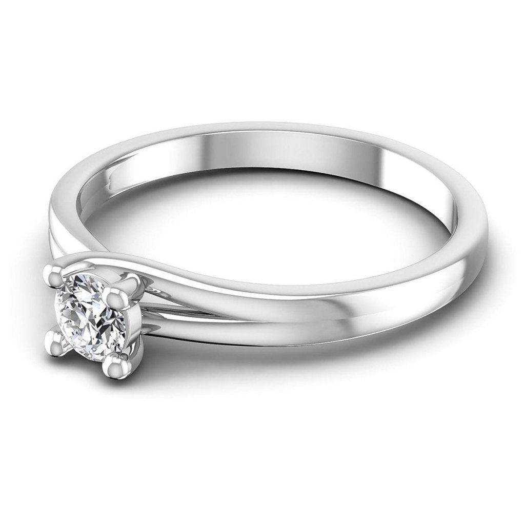 0.35 - 1.50 CT Round Cut Natural Diamonds - Solitaire Rings - Primestyle.com