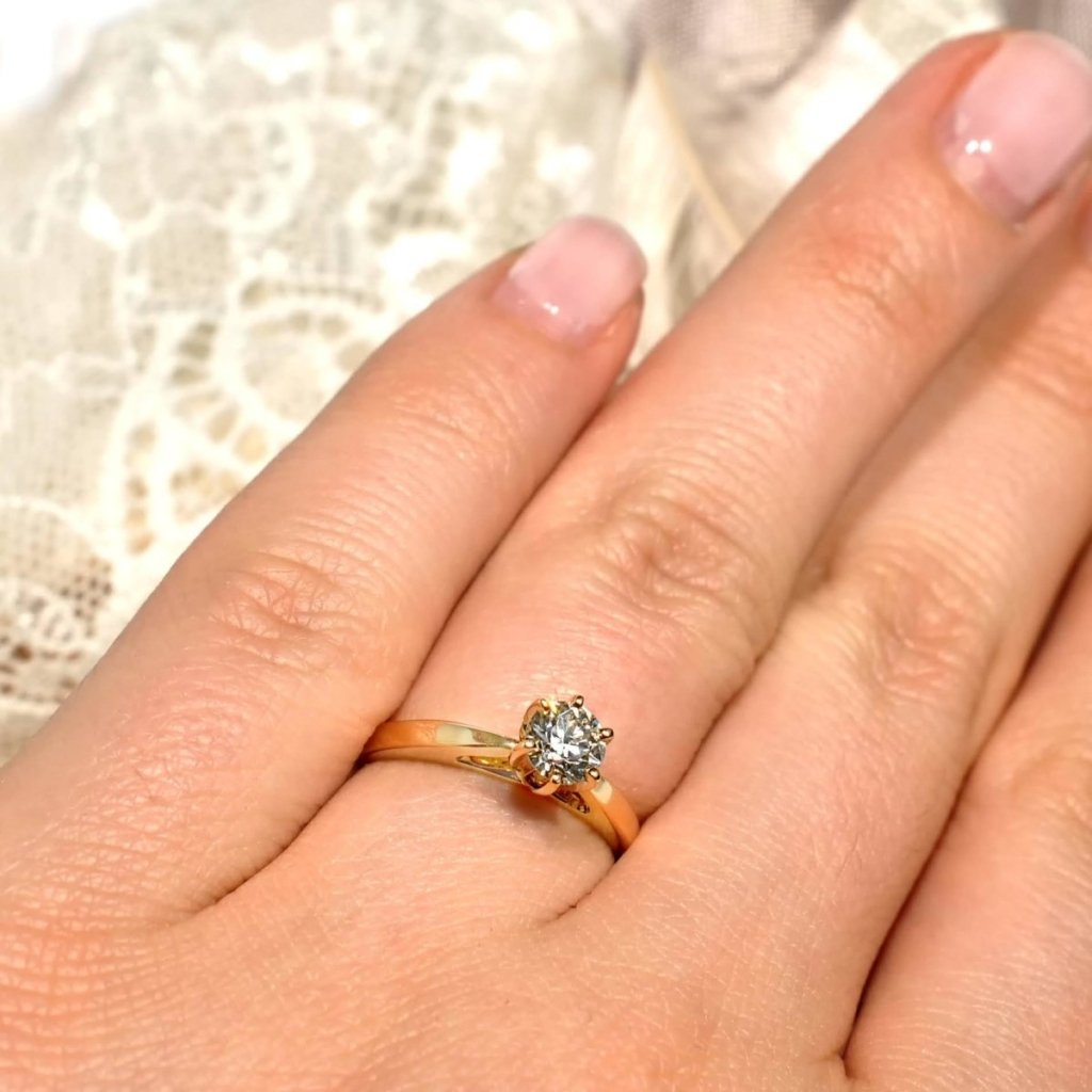 0.35 - 1.50 CT Round Cut Natural Diamonds - Solitaire Rings - Primestyle.com
