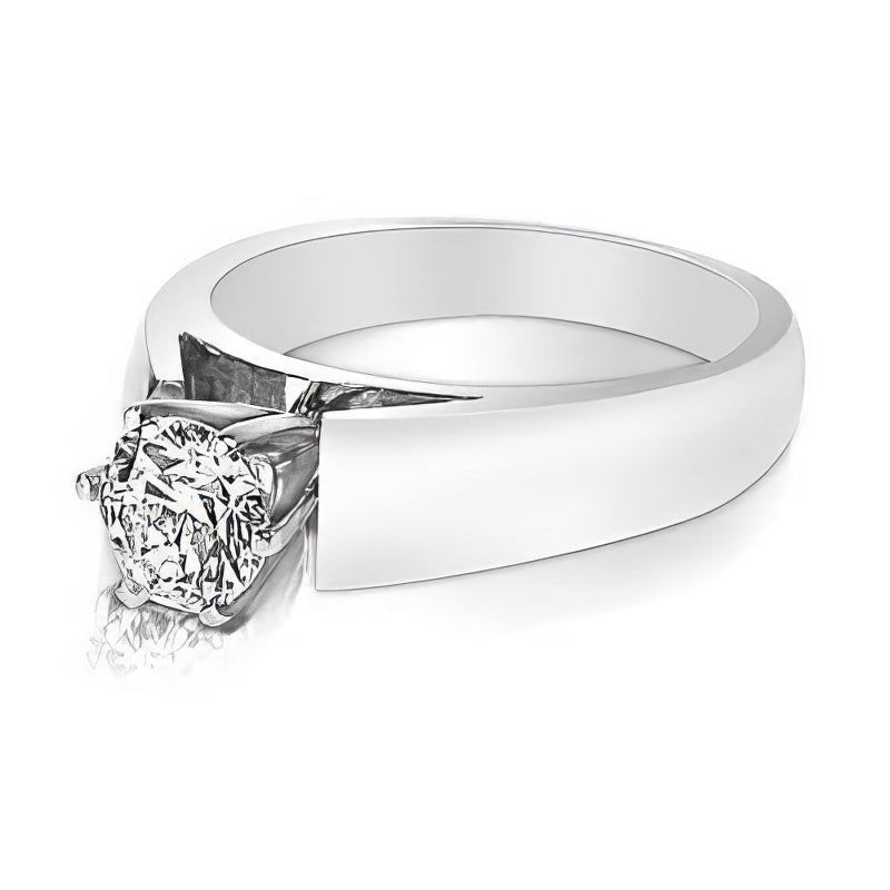 0.35-1.50 CT Round Cut Diamonds - Solitaire Ring - Primestyle.com