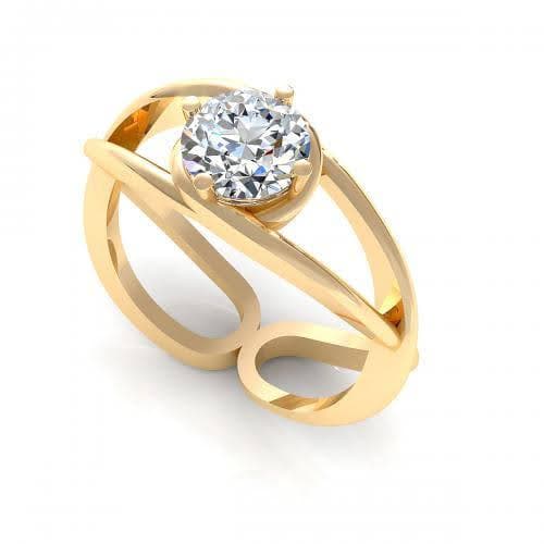 0.35-1.50 CT Round Cut Diamonds - Solitaire Ring - Primestyle.com