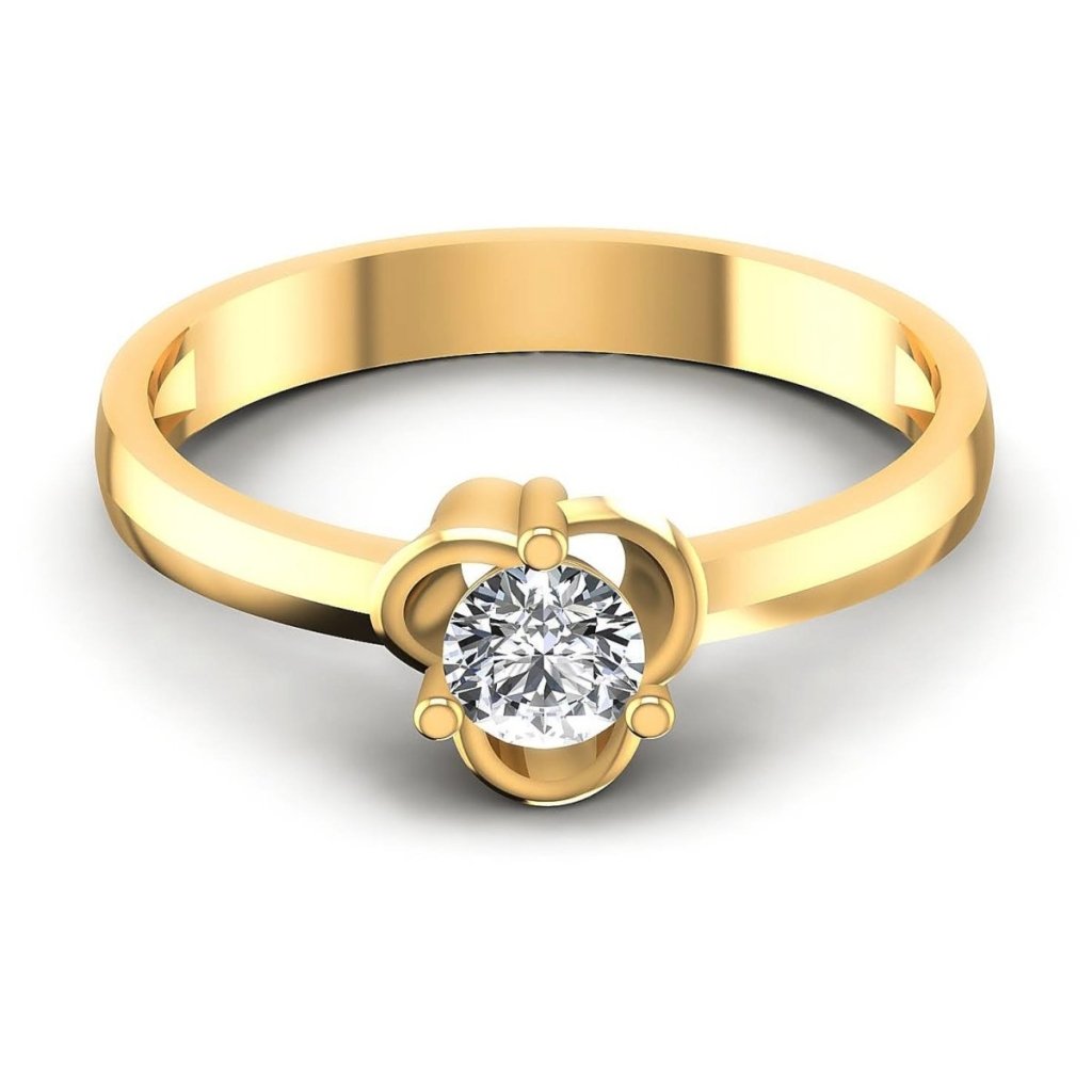 0.35-1.50 CT Round Cut Natural Diamonds - Solitaire Rings