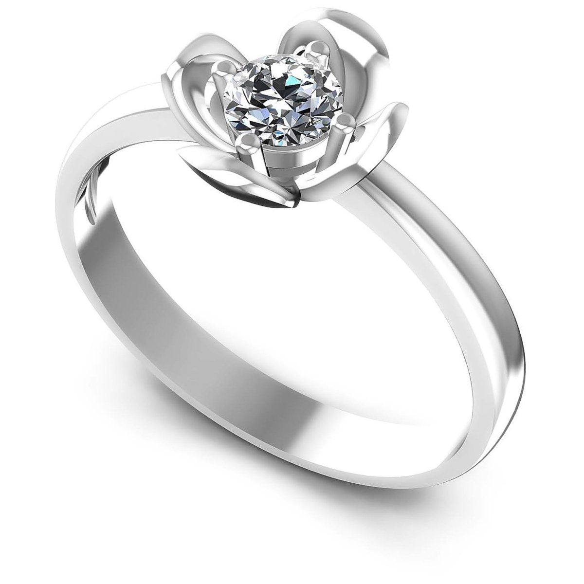 0.35-1.50 CT Round Cut Diamonds - Solitaire Ring - Primestyle.com
