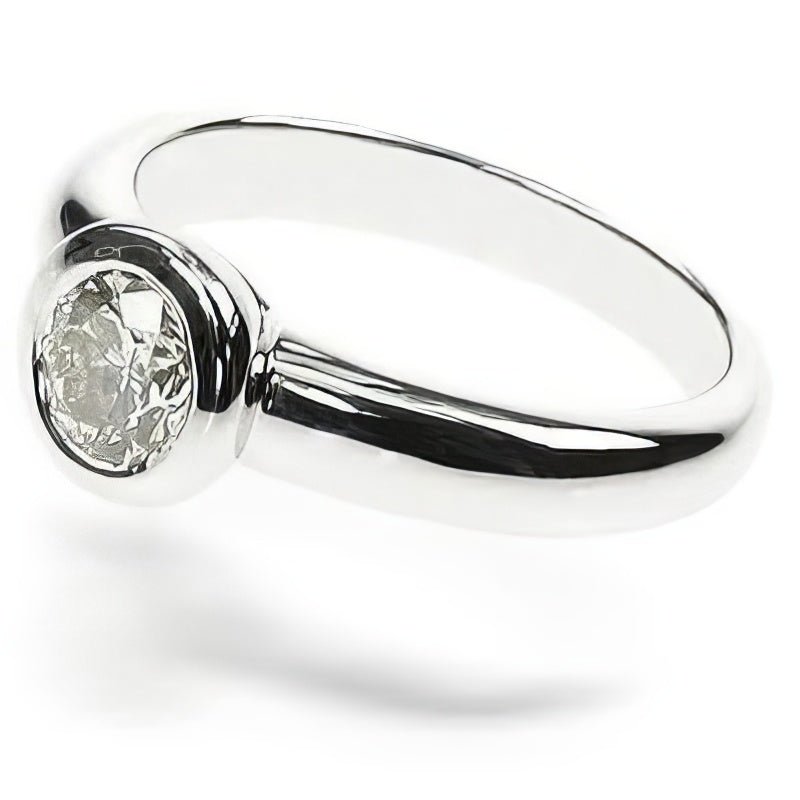0.35-1.50 CT Round Cut Natural Diamonds - Solitaire Rings