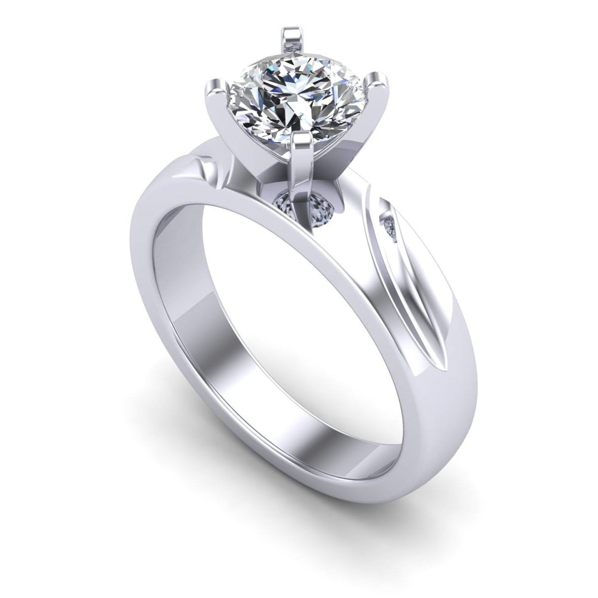 0.41-1.56 CT Round Cut Natural Diamonds - Trio Rings