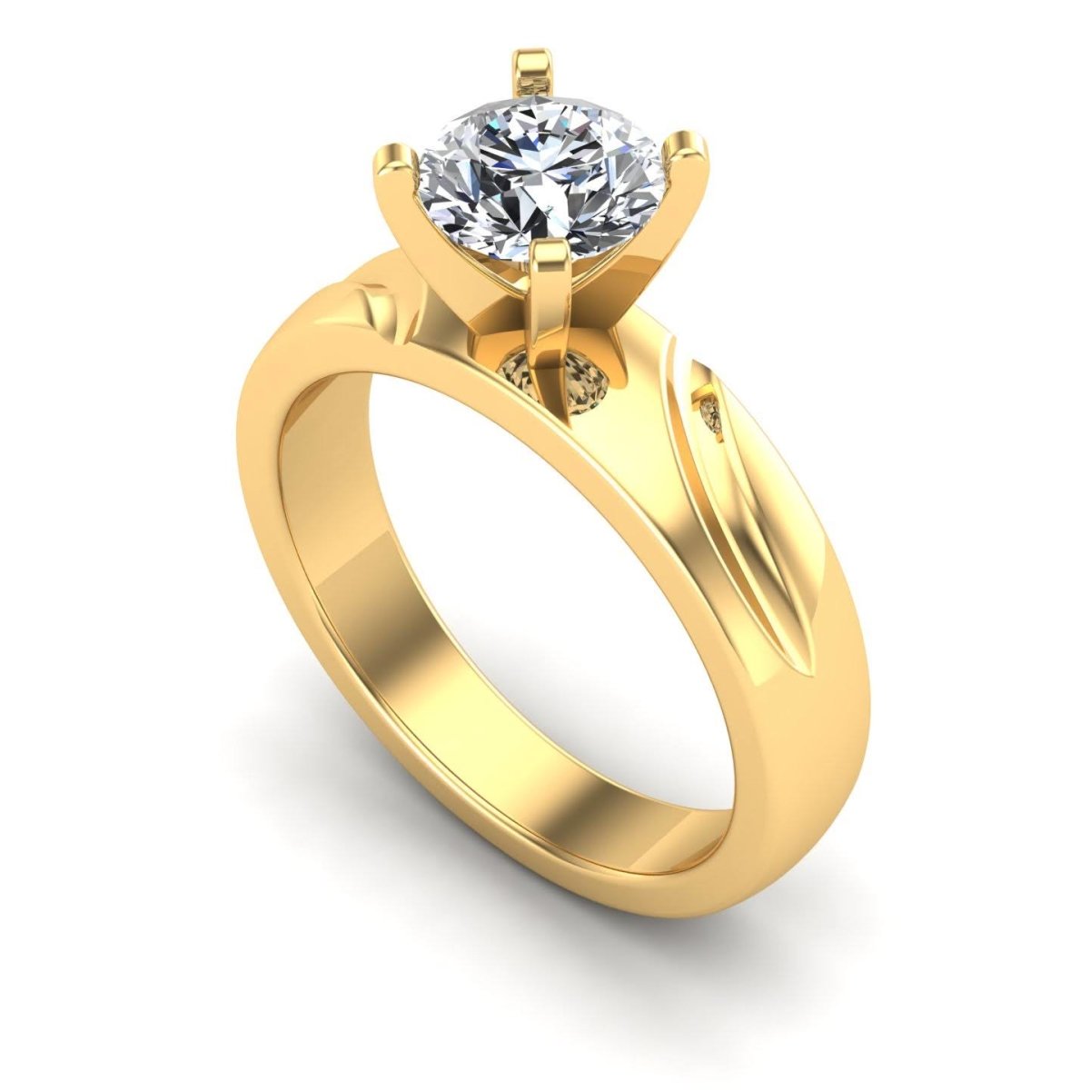 0.41-1.56 CT Round Cut Natural Diamonds - Trio Rings