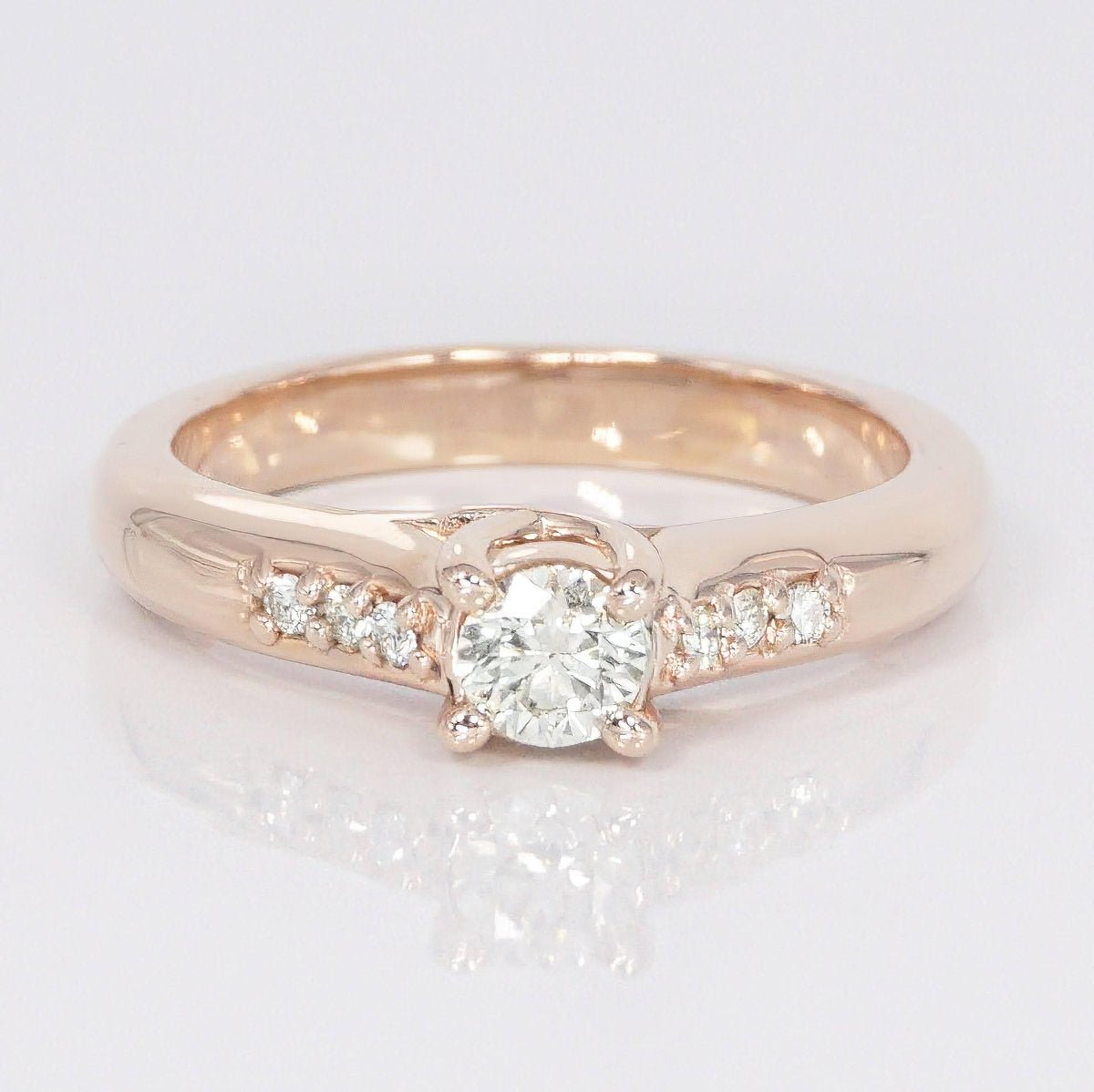 0.45-1.60 CT Round Cut Diamonds - Engagement Ring - Primestyle.com