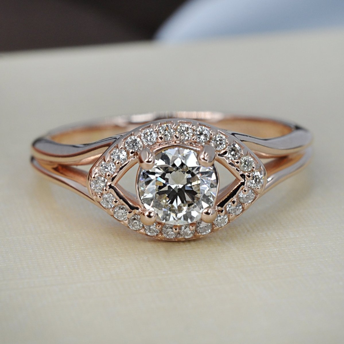 0.45-1.60 CT Round Cut Diamonds - Engagement Ring - Primestyle.com