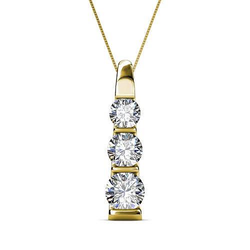 0.45 CT Round Cut Diamonds - Diamond Pendant
